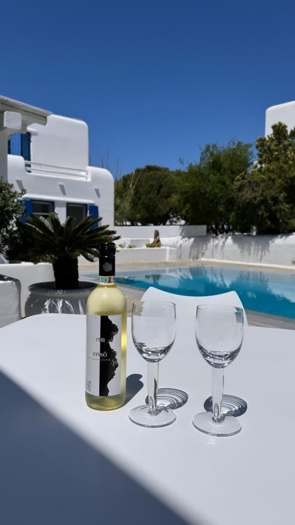 Apartmán Enso Mykonos Living Mykonos Town Exteriér fotografie